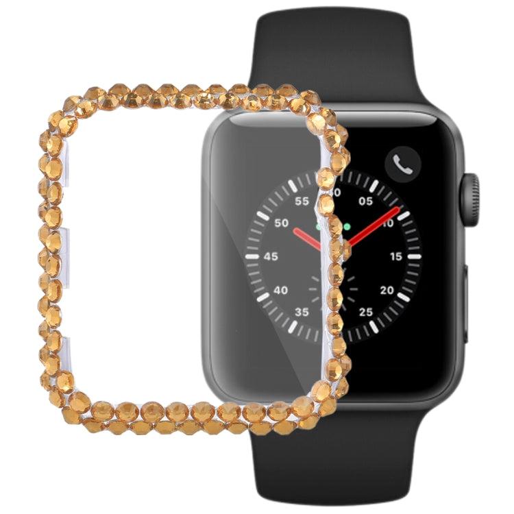 For Apple Watch Series 3 & 2 42mm PC Diamond Watch Protective Shell Case