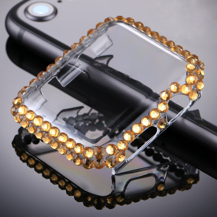 For Apple Watch Series 3 & 2 42mm PC Diamond Watch Protective Shell Case