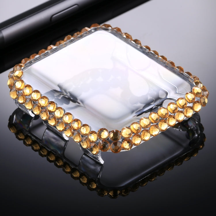 For Apple Watch Series 3 & 2 42mm PC Diamond Watch Protective Shell Case