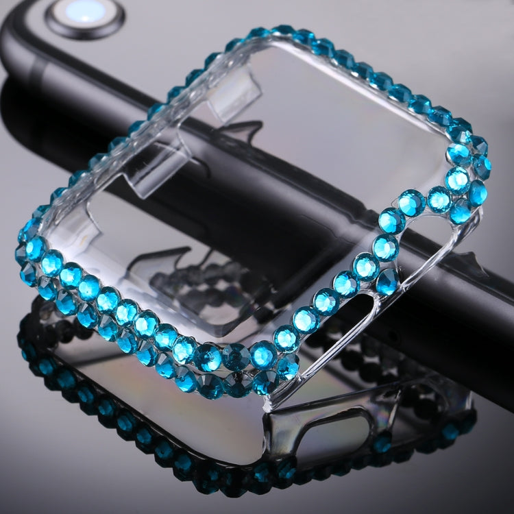 For Apple Watch Series 3 & 2 42mm PC Diamond Watch Protective Shell Case