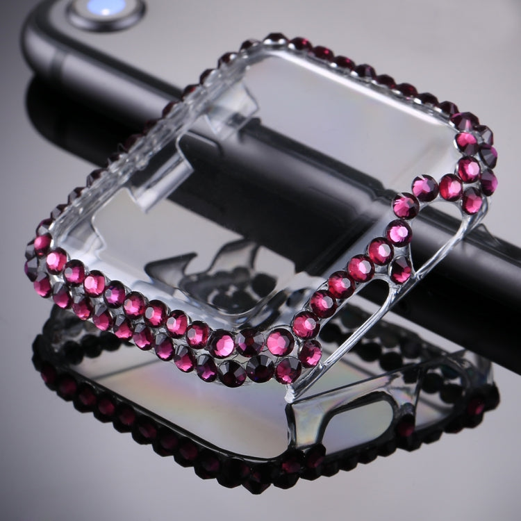 For Apple Watch Series 3 & 2 42mm PC Diamond Watch Protective Shell Case