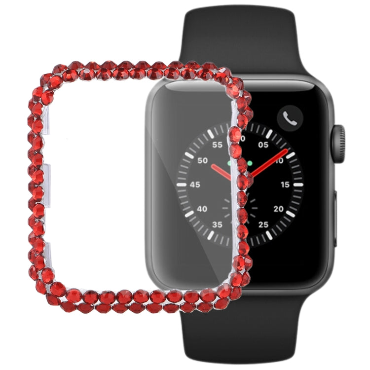 For Apple Watch Series 3 & 2 42mm PC Diamond Watch Protective Shell Case