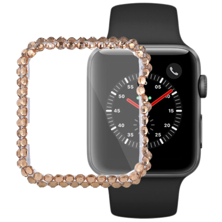 For Apple Watch Series 3 & 2 42mm PC Diamond Watch Protective Shell Case