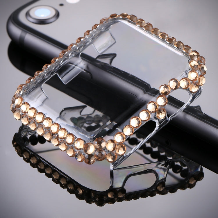 For Apple Watch Series 3 & 2 42mm PC Diamond Watch Protective Shell Case