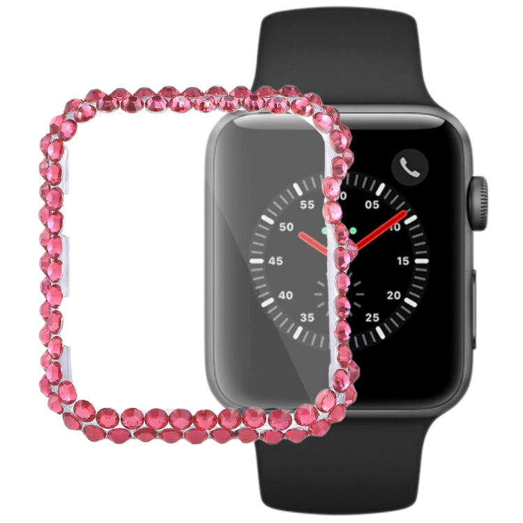 For Apple Watch Series 3 & 2 42mm PC Diamond Watch Protective Shell Case
