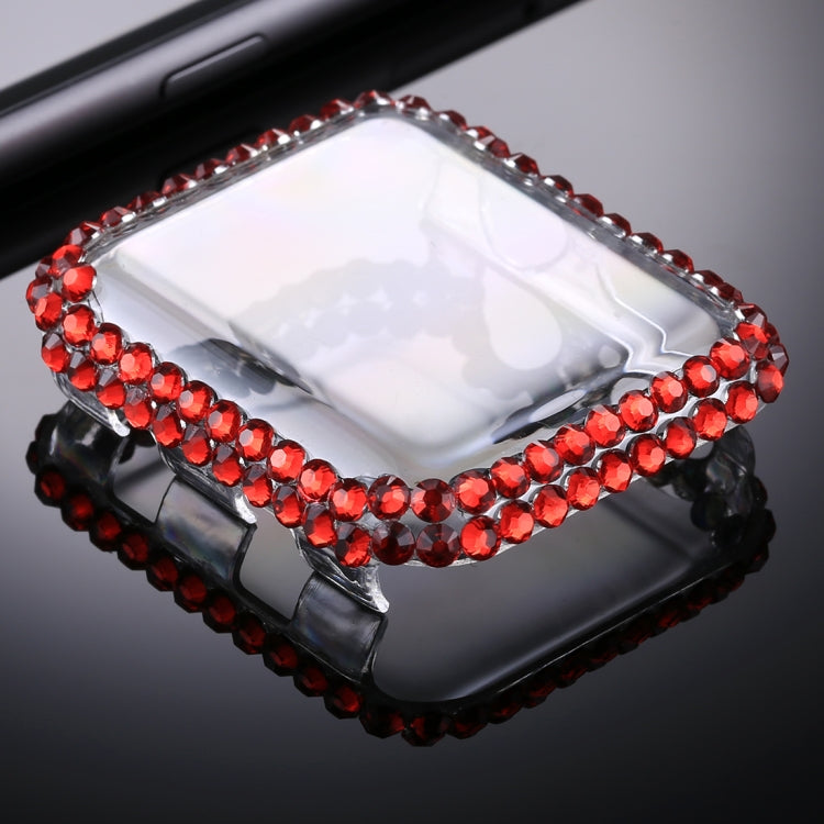 For Apple Watch Series 3 & 2 42mm PC Diamond Watch Protective Shell Case