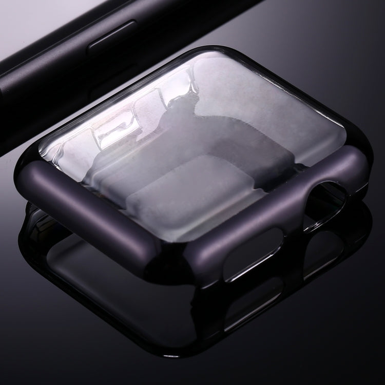 For Apple Watch Series 3 & 2 38mm PC Transparent Watch Protective Shell Case