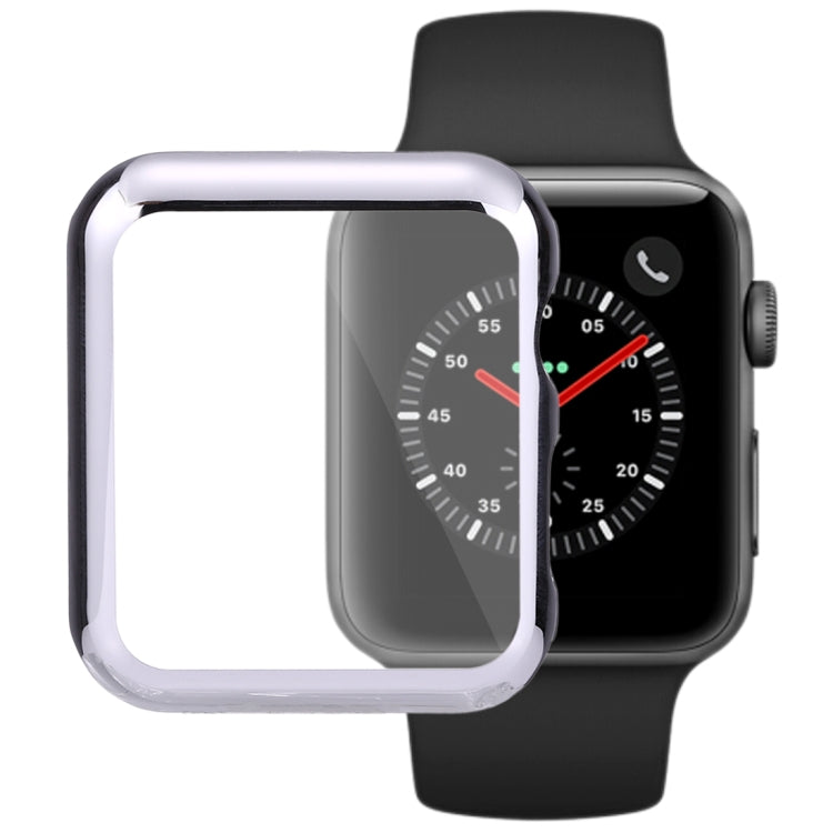 For Apple Watch Series 3 & 2 38mm PC Transparent Watch Protective Shell Case