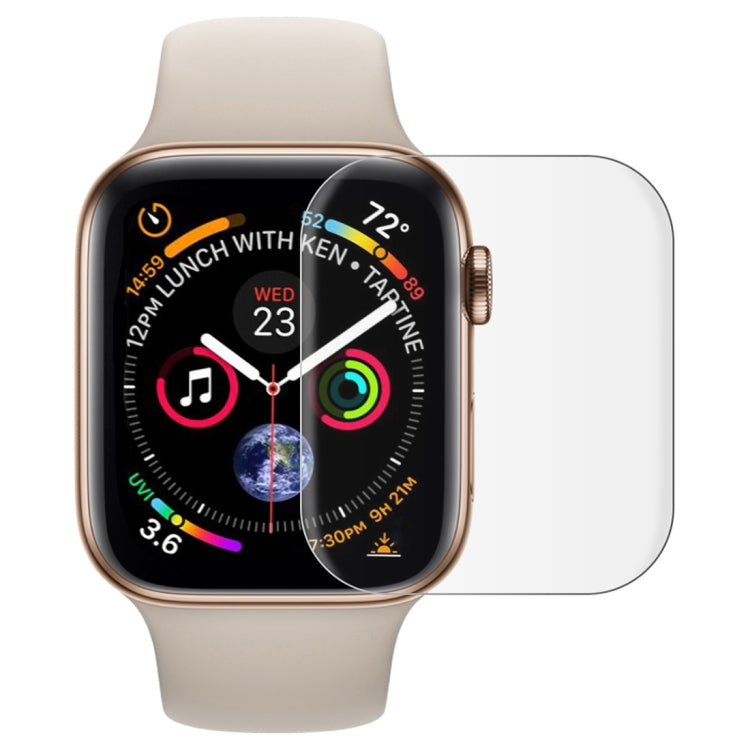 50 PCS For Apple Watch 38mm Soft PET Film Full Cover Screen Protector