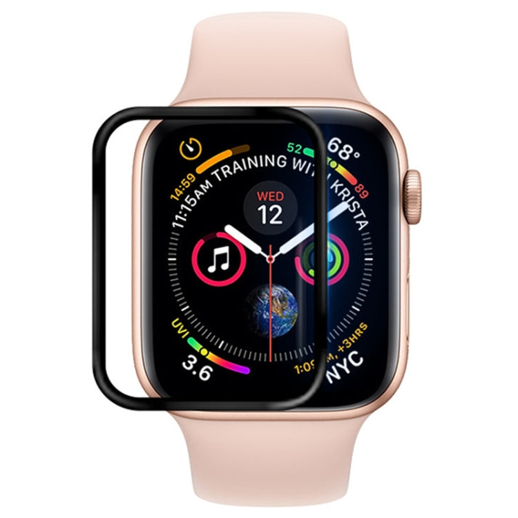 50 PCS For Apple Watch Series 5 & 4 44mm Soft PET Film Full Cover Screen Protector