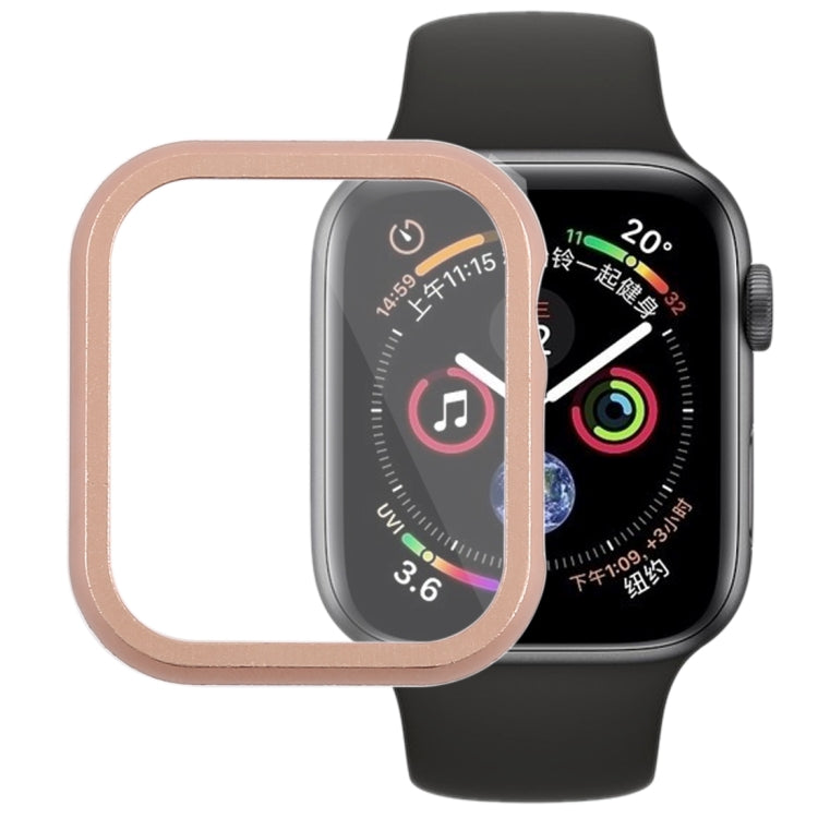 Metal Front Frame Protective Case for Apple Watch Series 5 & 4 44mm
