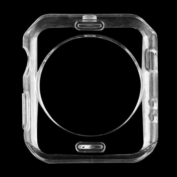 For Apple Watch Series 2 42mm Transparent Soft TPU Protective Case