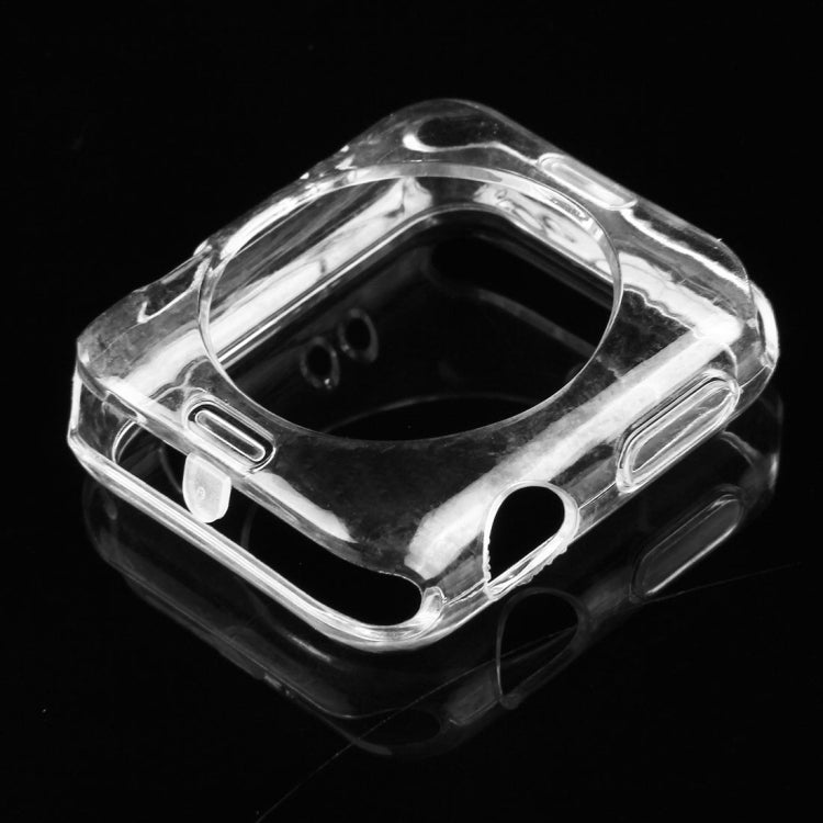 For Apple Watch Series 2 38mm Transparent Soft TPU Protective Case