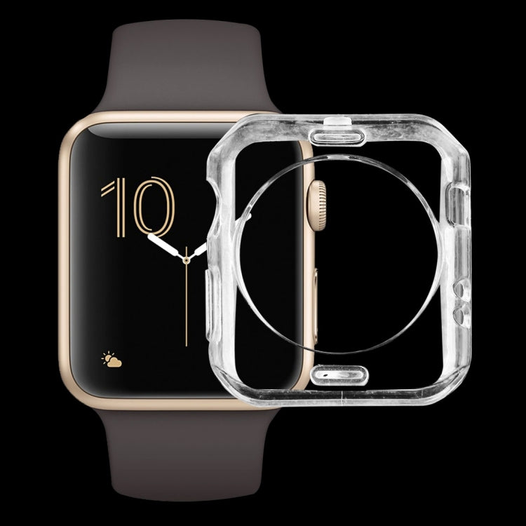 For Apple Watch Series 2 38mm Transparent Soft TPU Protective Case