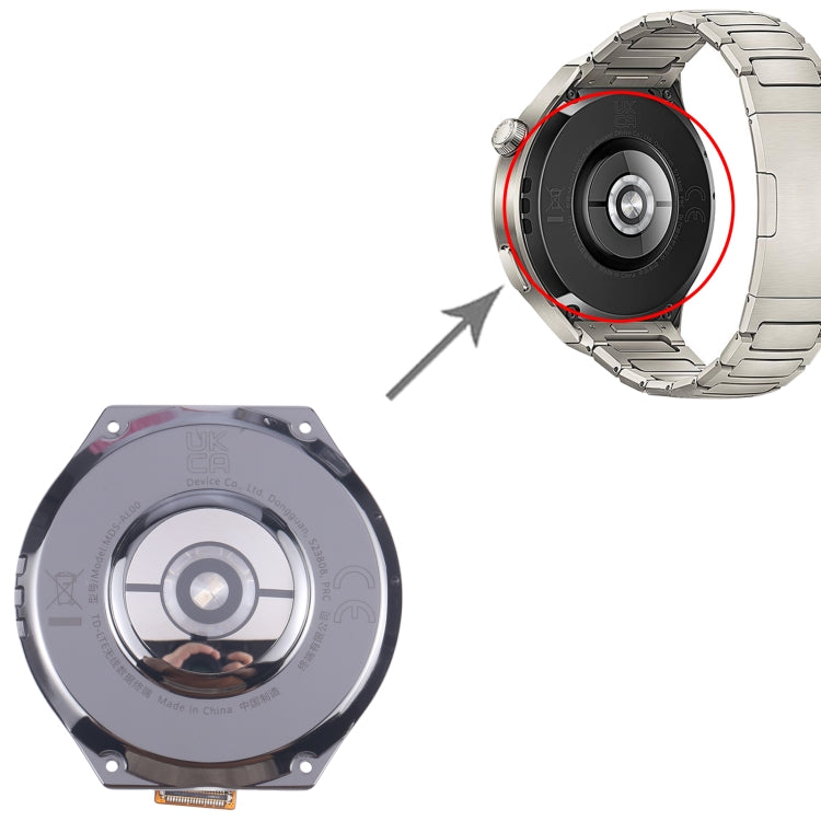 For Huawei Watch 4 Pro Original Back Cover Full Assembly With Heart Rate Sensor