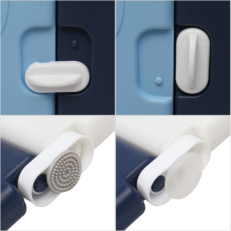 [US Warehouse] 14 Panels Moon Pattern Indoor and Outdoor Foldable Baby Safety Fence