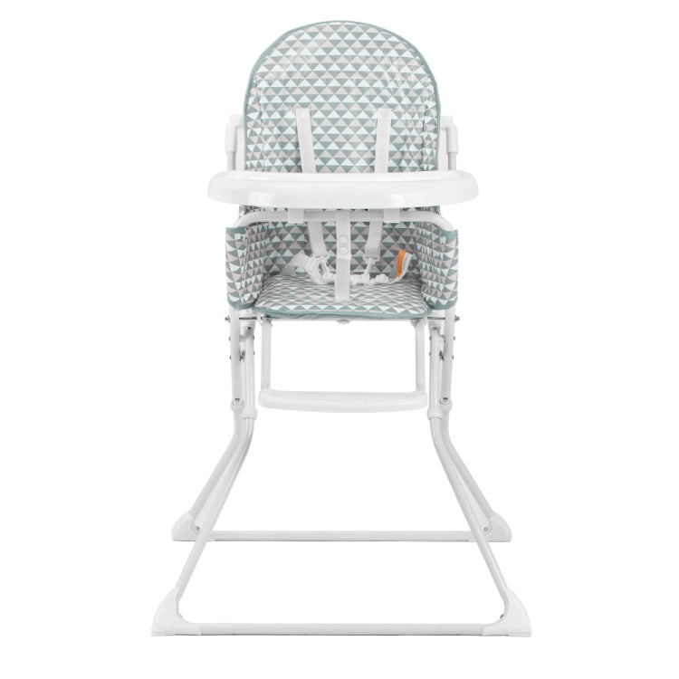 [JPN Warehouse] PVC Diamond Printing Pattern Foldable High-foot Baby Chairs Dining Chairs, Size: 103 x 67 x 65cm