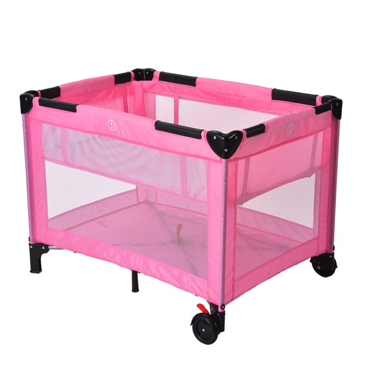[JPN Warehouse] Portable Removable Rectangular Crib with Oxford Cloth Fence, Size: 100 x 74.5 x 69cm