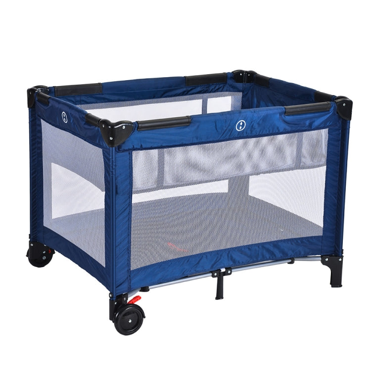 [JPN Warehouse] Portable Removable Rectangular Crib with Oxford Cloth Fence, Size: 100 x 74.5 x 69cm