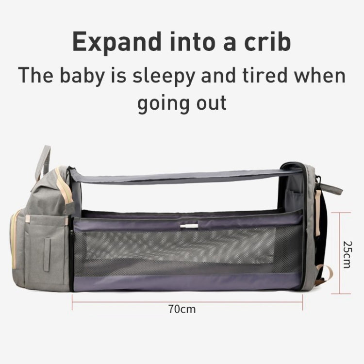 Large-Capacity Multi-Functional and Convenient Backpack Mommy Bag Can Be Folded For Sleeping