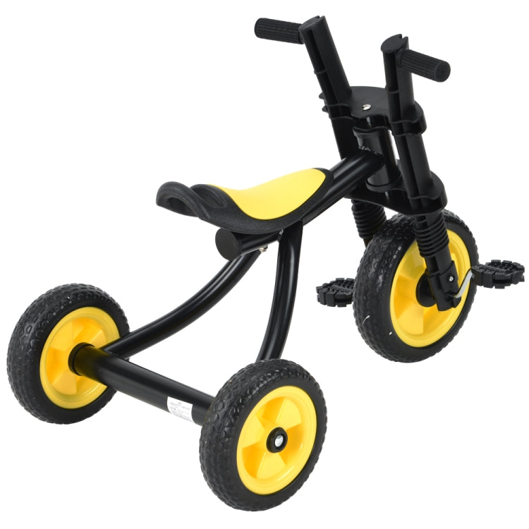 [JPN Warehouse] Children Silent Tricycle Bicycle Outdoor Trolley with Three-stage Adjustable Seat