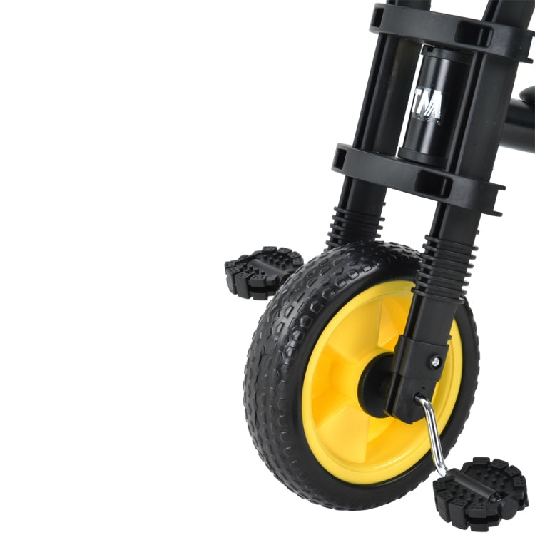 [JPN Warehouse] Children Silent Tricycle Bicycle Outdoor Trolley with Three-stage Adjustable Seat