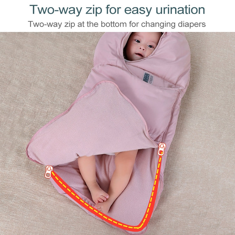 Baby Sleeping Bag Thickened Warm Newborn Quilt, Size:90cm, for 1-2 Years Old