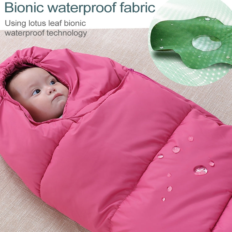 Baby Sleeping Bag Thickened Warm Newborn Quilt, Size:90cm, for 1-2 Years Old