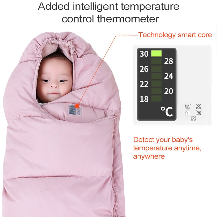 Baby Sleeping Bag Thickened Warm Newborn Quilt, Size:90cm, for 1-2 Years Old