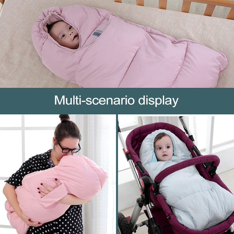 Baby Sleeping Bag Thickened Warm Newborn Quilt, Size:90cm, for 1-2 Years Old