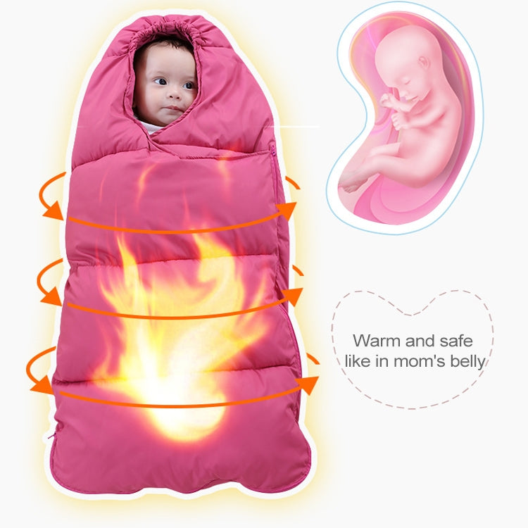 Baby Sleeping Bag Thickened Warm Newborn Quilt, Size:90cm, for 1-2 Years Old