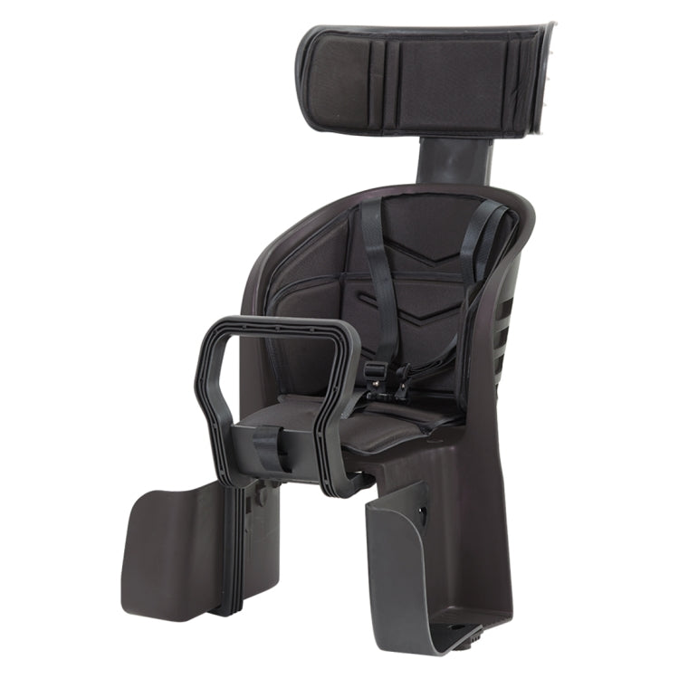 [JPN Warehouse] 194431 Bicycle Rear-mounted Safety Seat for Children, with Seat Belt & Handle & Height Adjustable Headrest, Suitable for 24-27 inch Bicycle