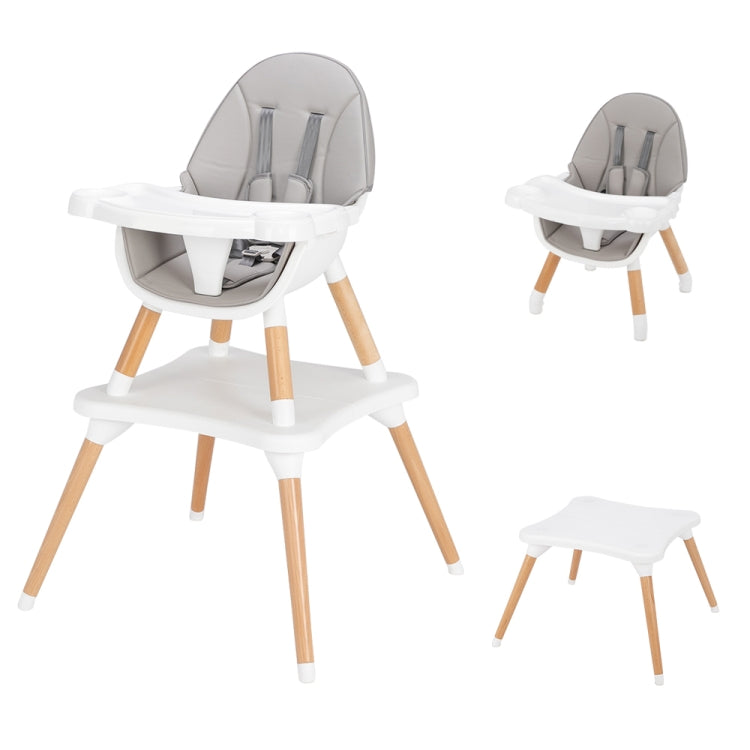 [US Warehouse] Children High Dining Chairs Detachable Two-In-One Table And Chairs, Size: 62.5x62x101cm