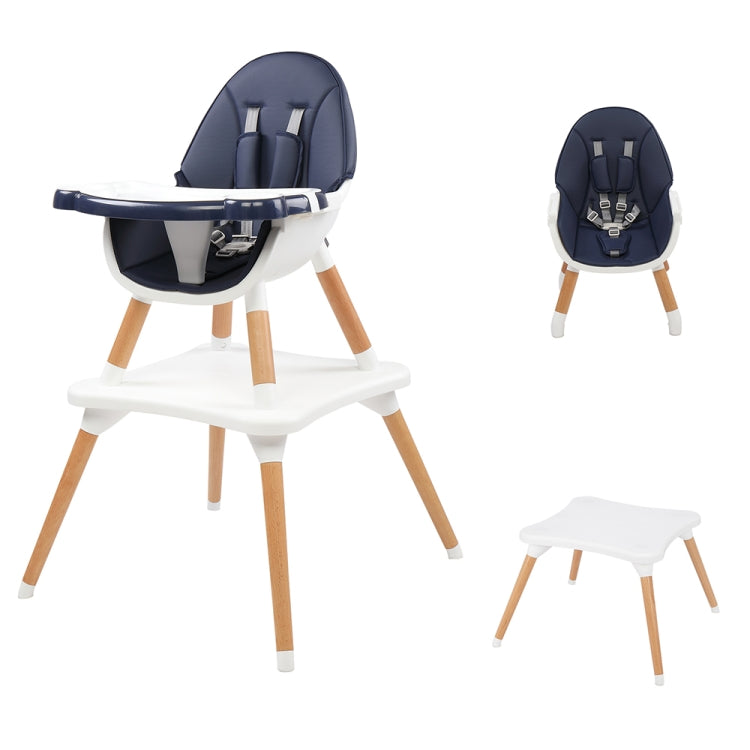 [US Warehouse] Children High Dining Chairs Detachable Two-In-One Table And Chairs, Size: 62.5x62x101cm