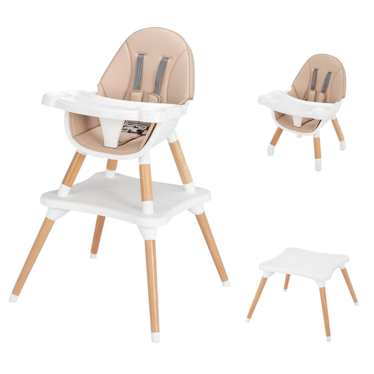 [US Warehouse] Children High Dining Chairs Detachable Two-In-One Table And Chairs, Size: 62.5x62x101cm