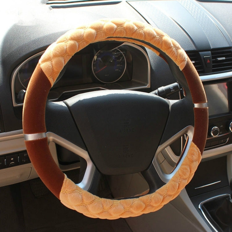 Football Spell Color Pattern Steering Wheel Cover