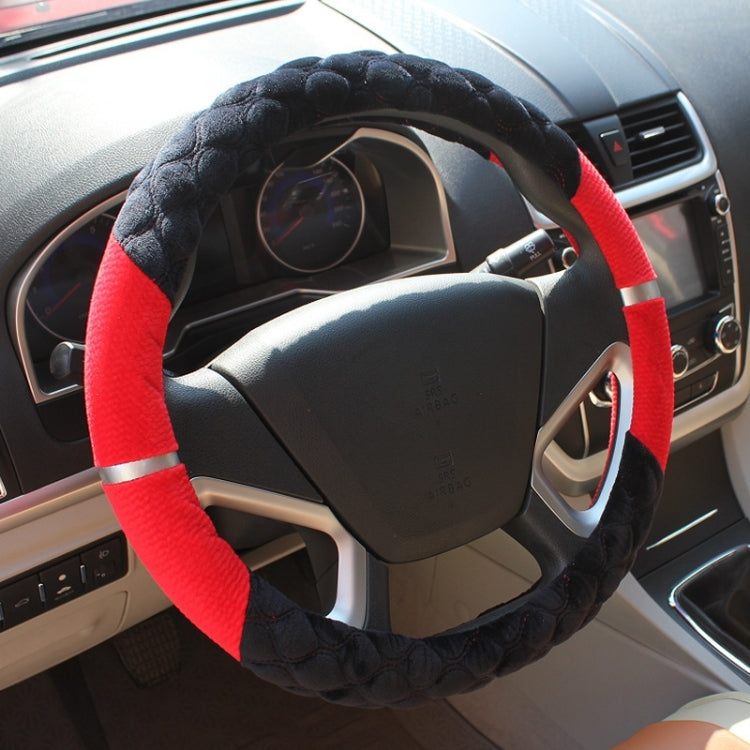 Football Spell Color Pattern Steering Wheel Cover