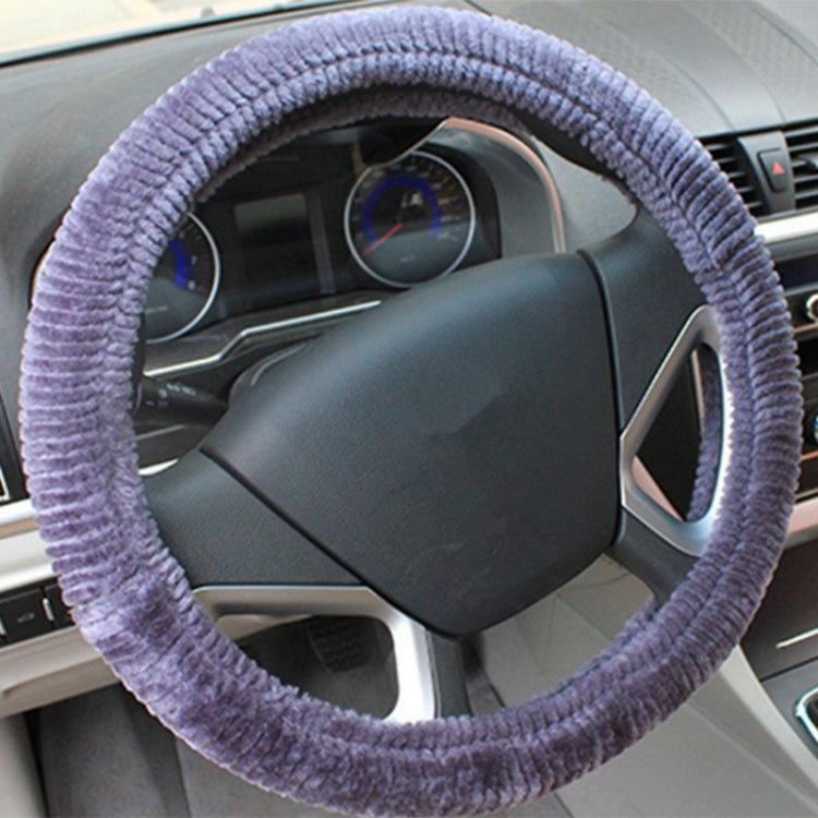 Circle Plush Car Steering Wheel Cover