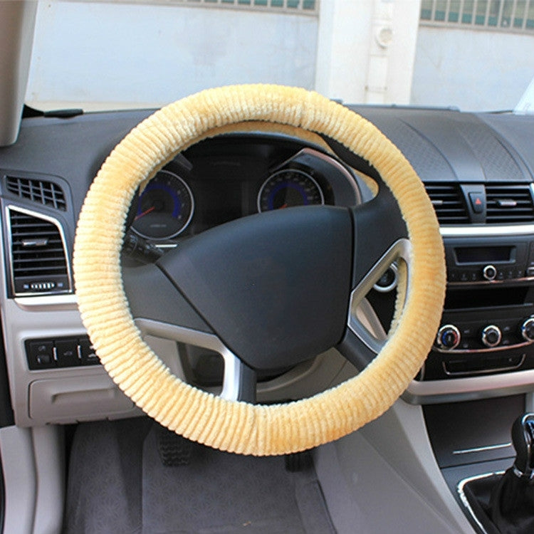 Circle Plush Car Steering Wheel Cover