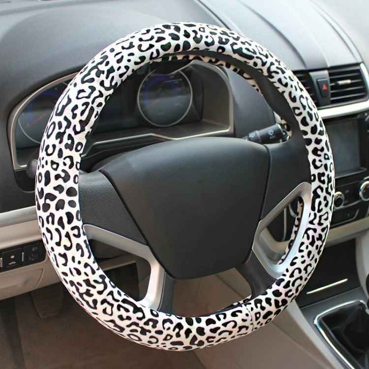 Full Leopard Car Steering Wheel Cover