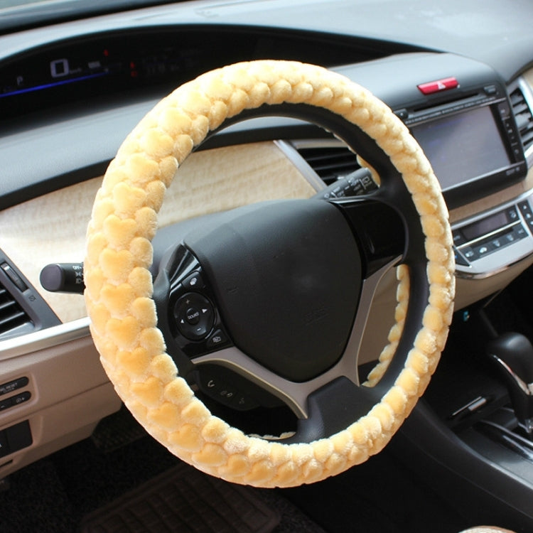 Plush Winter Car Steering Wheel Of The Sets