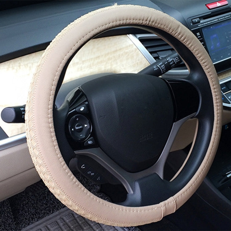 Woven Elastic Steering Wheel Cover