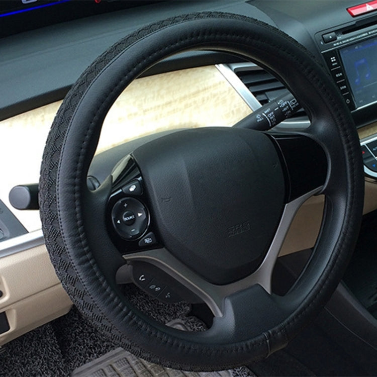 Woven Elastic Steering Wheel Cover