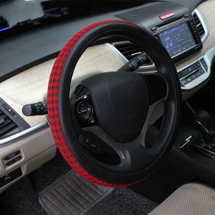 Woven Elastic Steering Wheel Cover