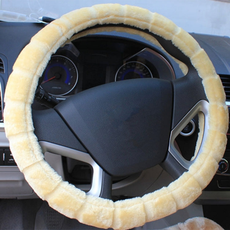 Plush Car Steering Wheel Cover To Keep Warm