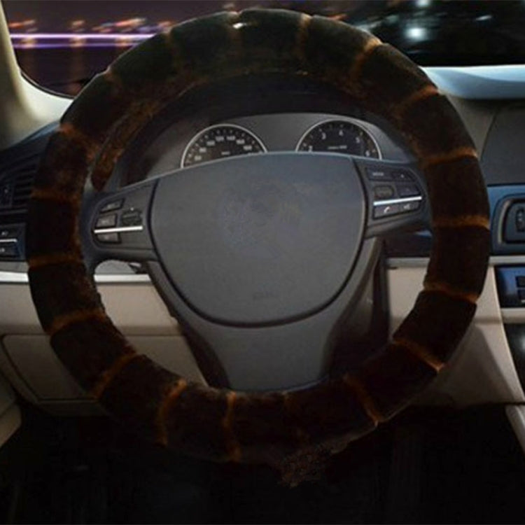 Bamboo Plush Car Steering Wheel Cover