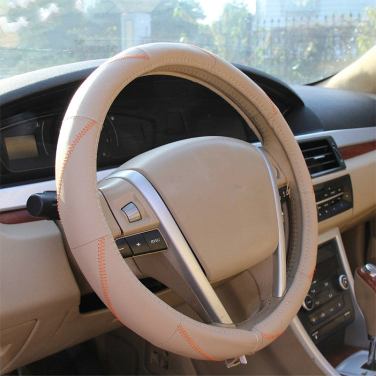 Nine Leather Steering Wheel Cover