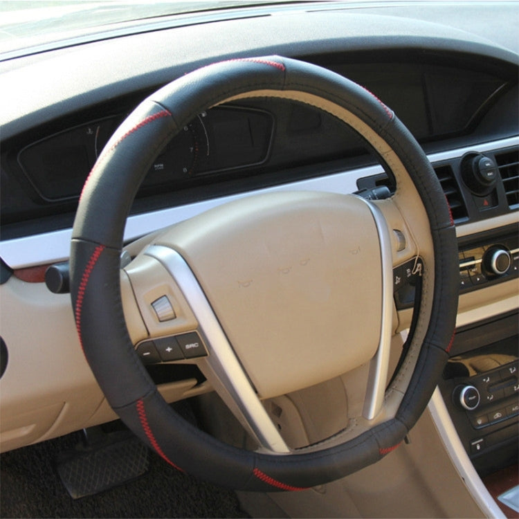 Nine Leather Steering Wheel Cover