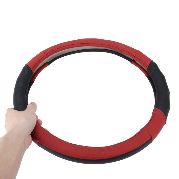 Leather Steering Wheel Cover Interior Automotive Supplies