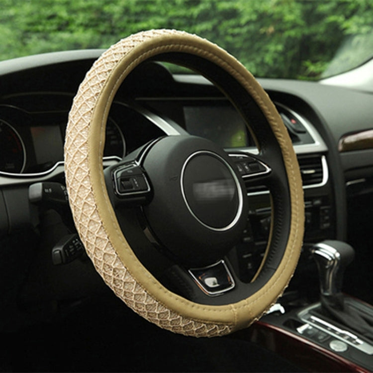 Steering Wheel Cover Ice Silk Gloves